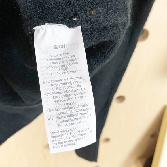 Madewell Women's Wrap Front V-Neck Pullover Sweater Size Small - Picture 5 of 5